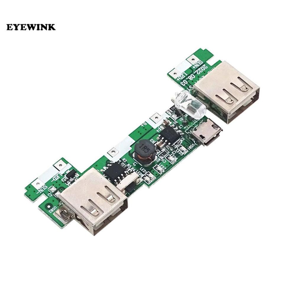 Solar power charging bank circuit board with 5V2A universal motherboard while charging