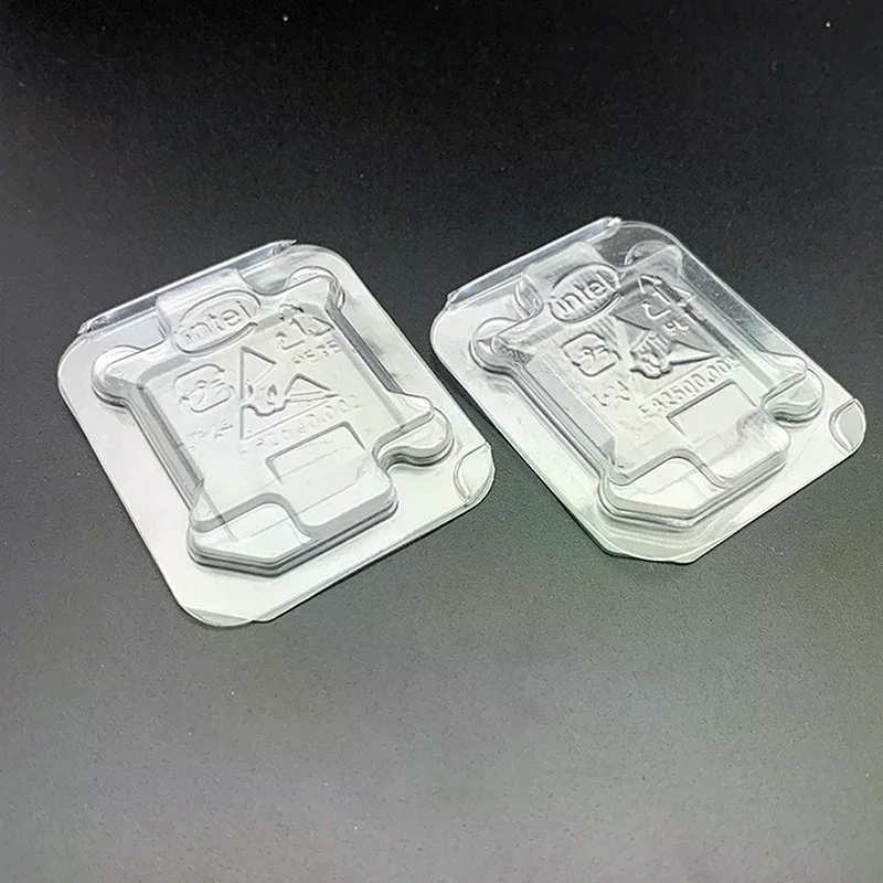 10Pcs CPU 클램쉘 트레이 박스 AMD 케이스 홀더 보호용 AMD 754 905 938 939 AM2 AM3 FM1 FM2