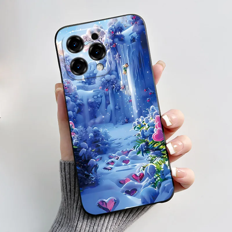 Adorable Cartoon Soft Silicone Protective Phone Case Cover