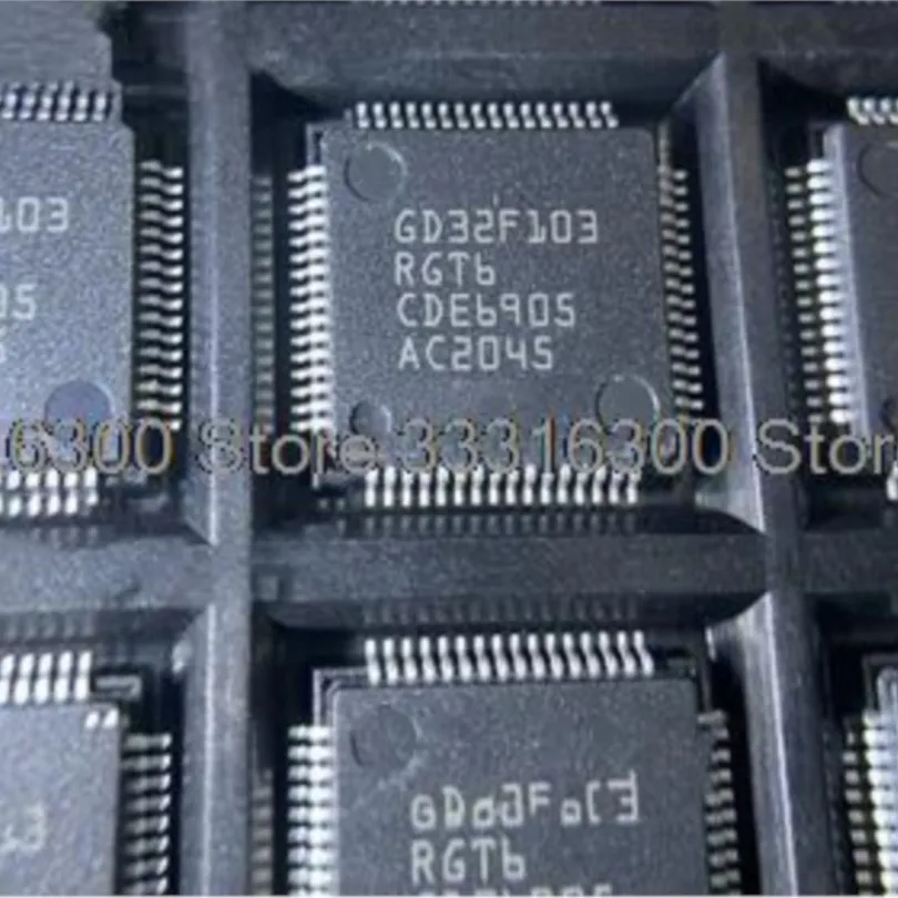 

10PCS New GD32F103RGT6 QFP64 Microcontroller chip IC