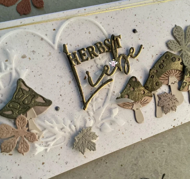 Mmao-金属製のカッティングダイ,型のカップクラフト,葉の装飾,クラフト