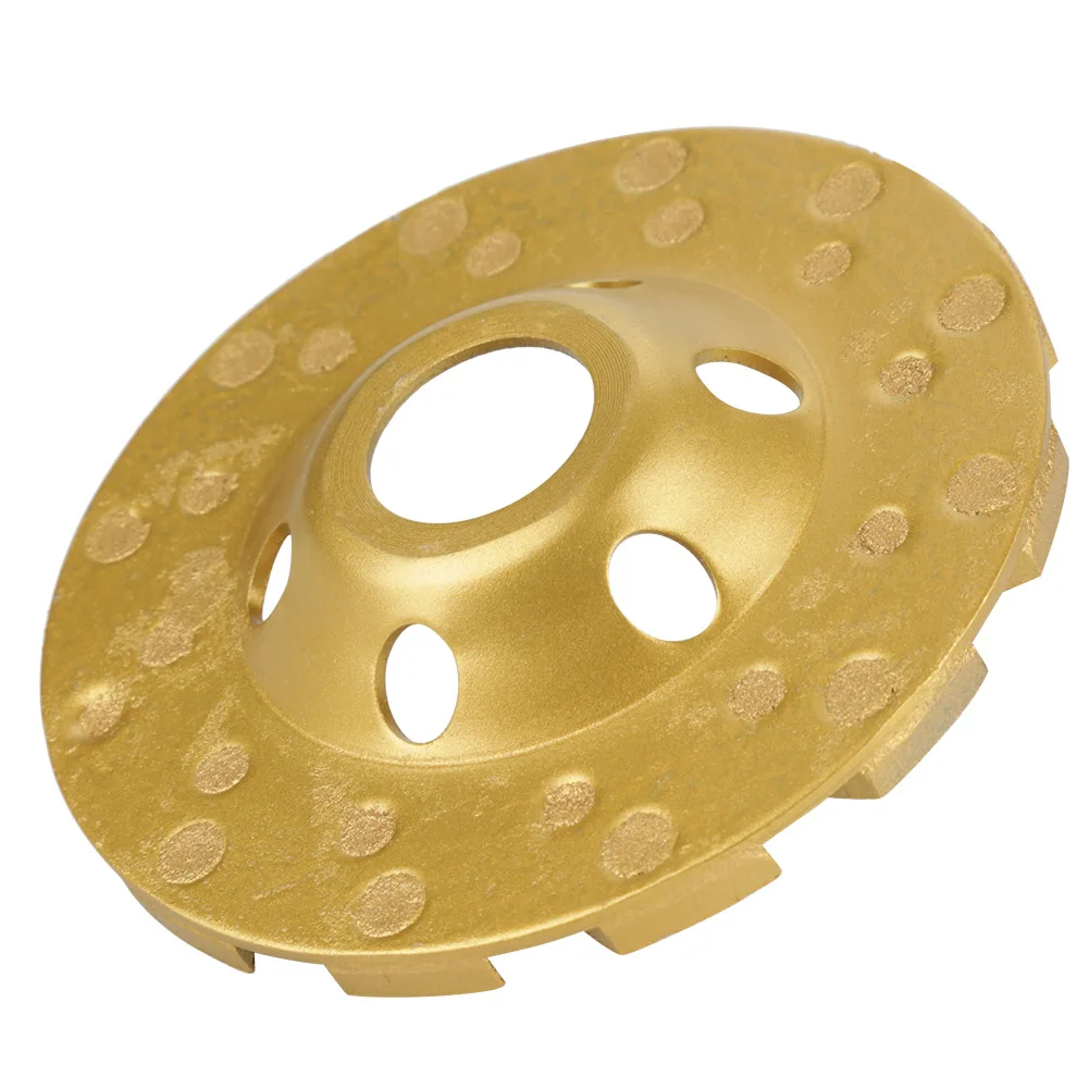 Grinding Disc Grinding Wheel 100mm*4.5mm Segment Grinding Wheel Disc 6 Holes For Marble Concrete Stone