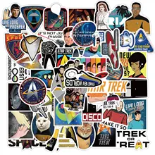 

10/30/50pcs Star Trek Movie Graffiti Stickers Kids Toys Motorcycle Notebook Scrapbook Diy Laptop Waterproof Decal Decor Sticker