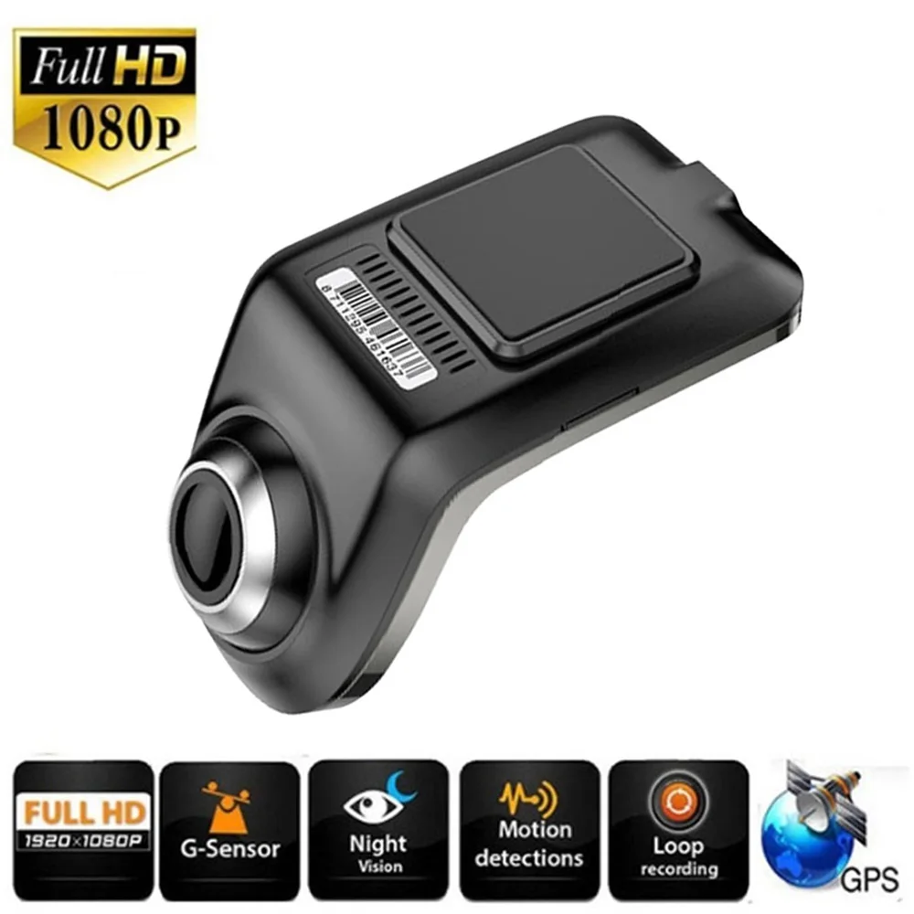 Telecamera DVR per auto Adas Dashcam 1080P U3 Android Super Night Vision Loop Registrazione Motion Detection Dash Camera - immagine 2