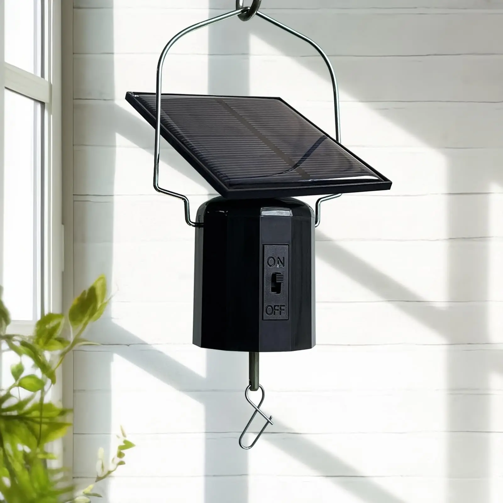 Motore Per Girandola A Energia Solare – 35 Giri/min – Portata Fino A 1,8 Kg – Ornamento Da Esterno Senza Fili, Ecologico