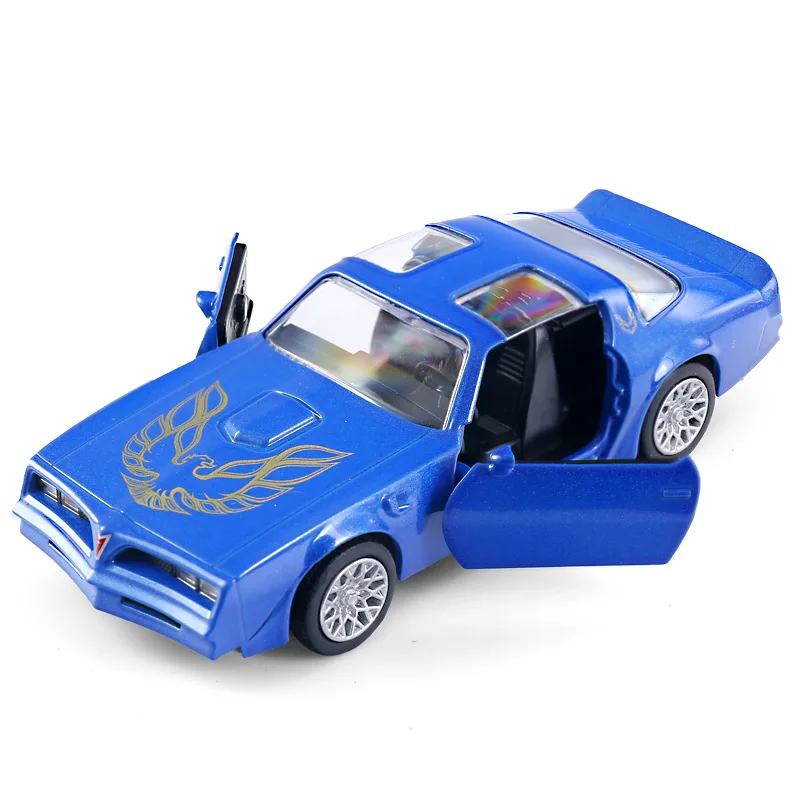 1/36 ポンティアックファイアバード古典的なおもちゃの車のモデル子供