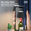Wine Bottle LED Wireless Table Lamp 3-color Infinitely Dimmable USB Rechargeable Dining Table Lights Beverage Lamp Top touch 6