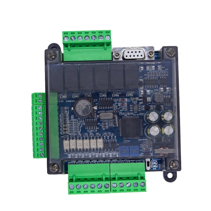 FX3U-14MR PLC 산업용 제어 보드, 프로그래밍 가능한 제어 릴레이 출력, 8 입력, 6 출력, 24 V PLC 제어, 1 개