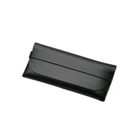 Étuis à lunettes en cuir souple et élégant noir et blanc, sacs de Protection pour lunettes, accessoires de voyage pour hommes et femmes élégants 5