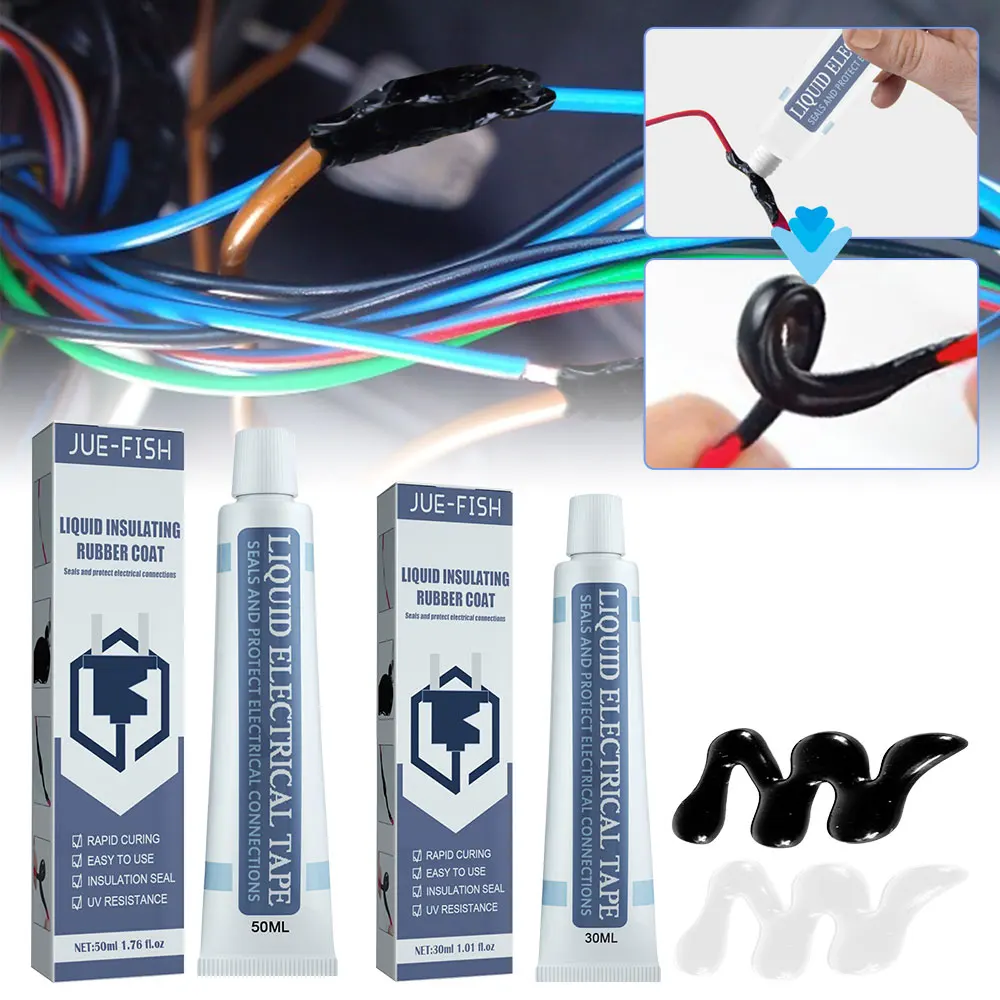 LiquidElectricalTapeLiquidInsulatingHighTemperatureRepairGlueRubberElectricalWire
