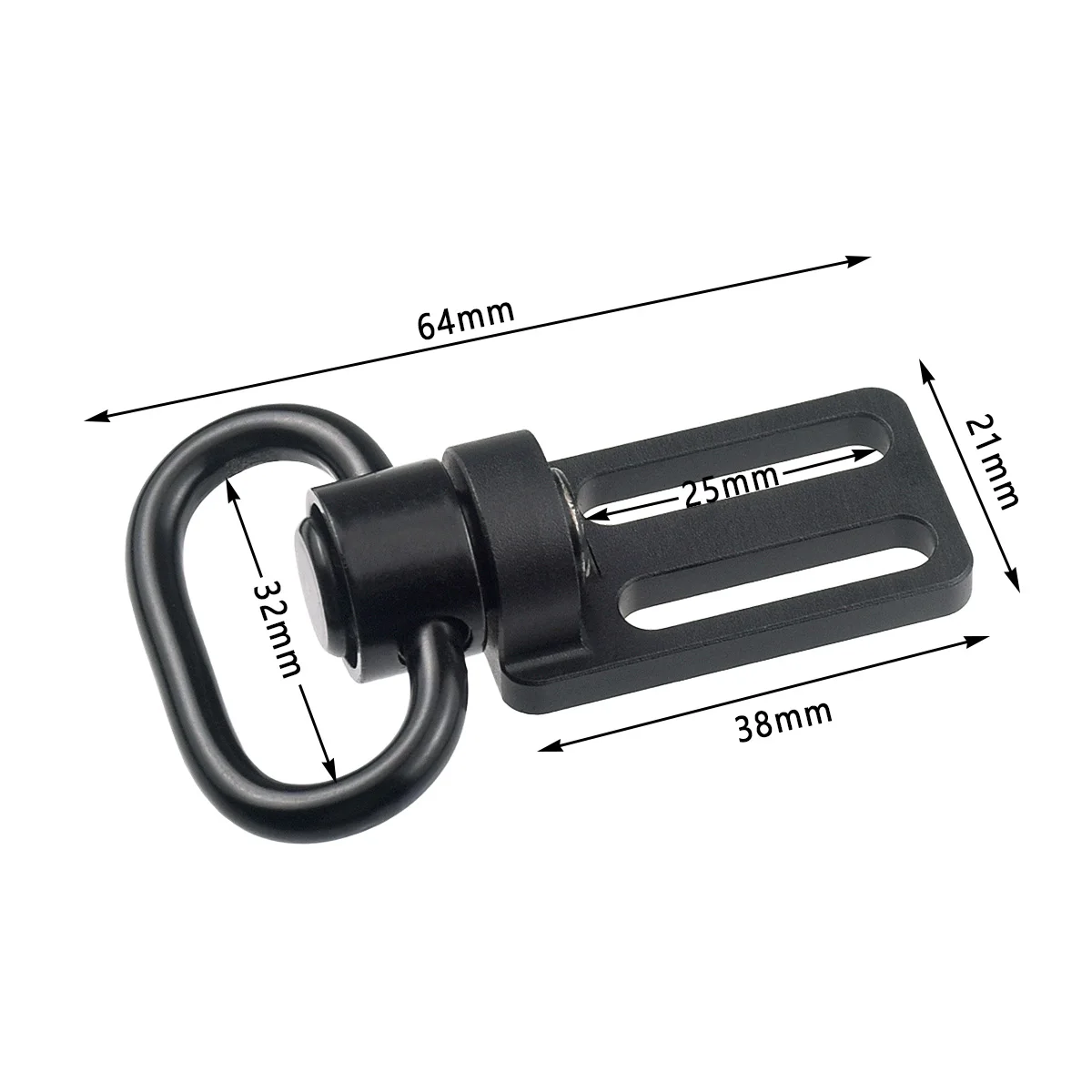 Tactical Triglide Sling Adapter for Hunting Accessories