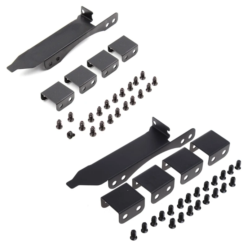 652F 9/12cm 3팬 컴퓨터 마운트 랙 PCI 슬롯 브래킷 컴퓨터 라디에이터 스탠드 홀더