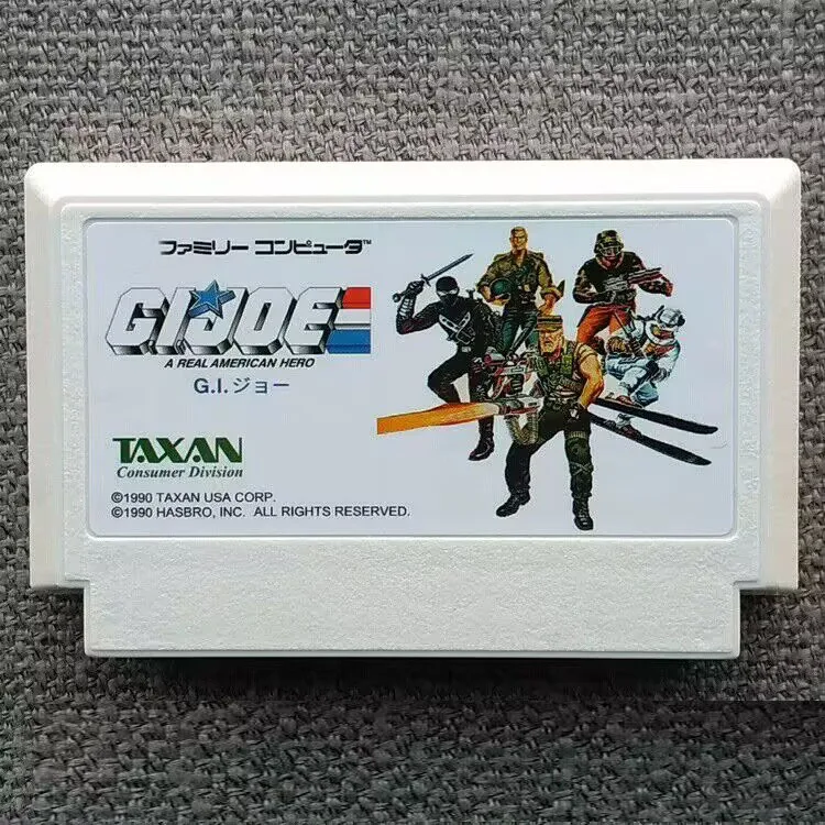 G.I. Joe - A Real American Hero for FC Console 60Pins Video Game Card