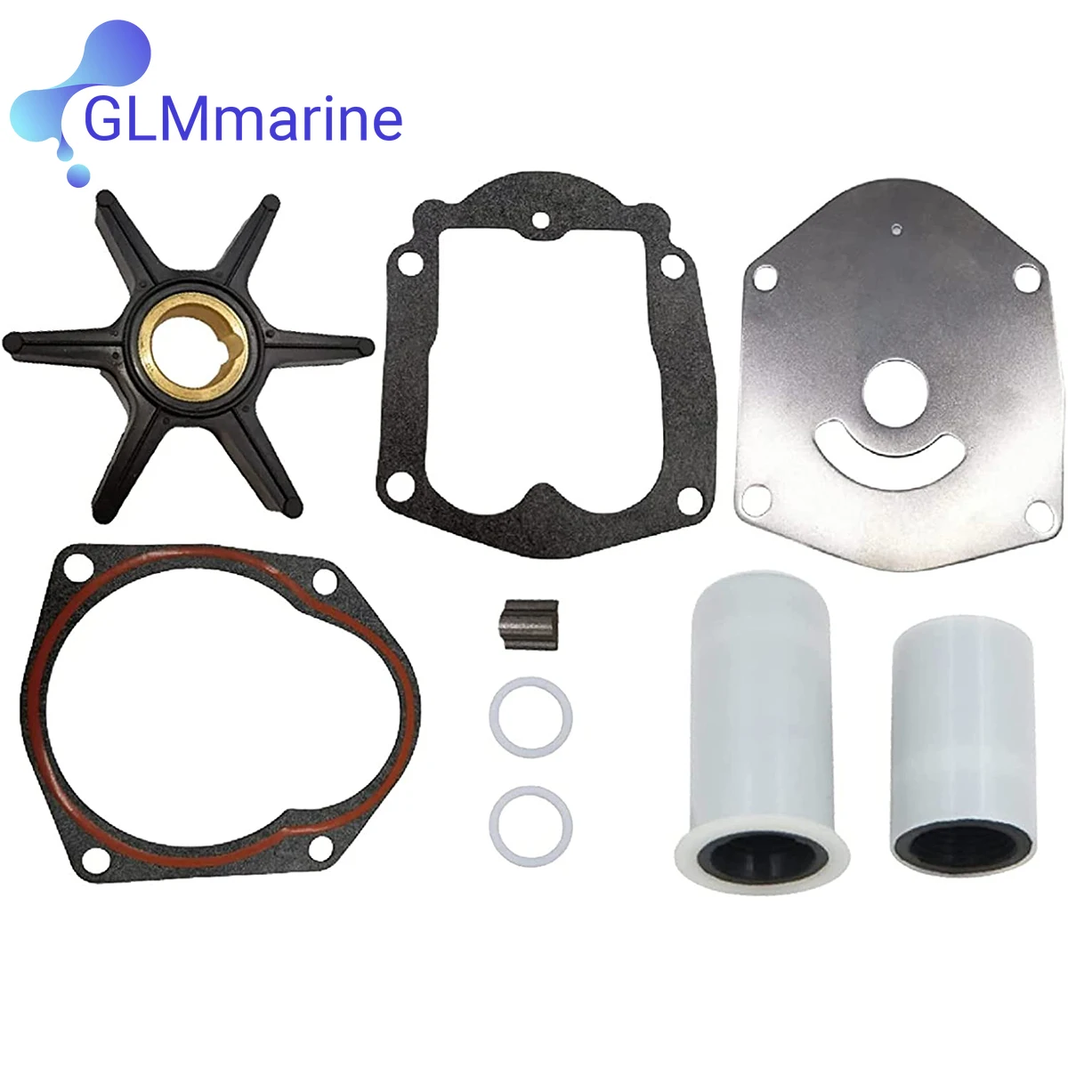 Kit Di Ricambio Pompa Acqua Con Girante Per Motori Fuoribordo Mercury Mariner 25 30 40 50 Hp 821354 A2 821354 A1 18-4531