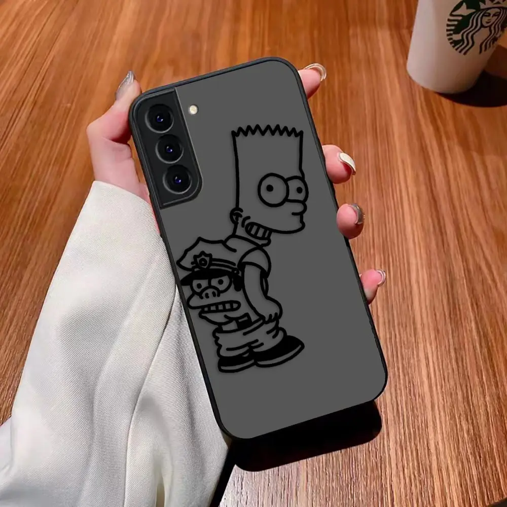 thumbnail image 1 of Matte Case for Samsung Galaxy S23 S22 S21 S20 S10 4G S9 S8 Plus ULTRA 5G LITE Case Funda Coque Capa Shell Movie The S-Simpsons-S, 1 of 5