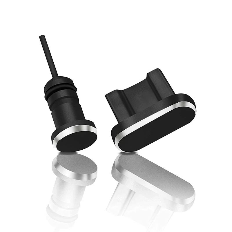 

2PCS Micro Usb Phone Charging Port + 3.5mm Earphone Jack Micro Usb Anti Dust Plug For Xiaomi For Huawei free shipping