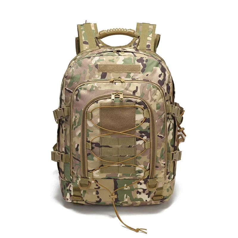 

Tactical Camouflage Duffel Bag, Multifunctional Waterproof And Wear-Resistant, Suitable For Hunting, Hiking, Mountaineering