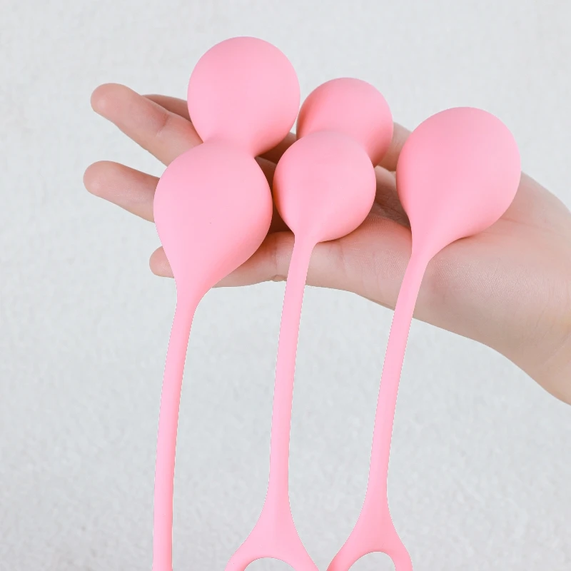 Medische Siliconen Kegel Ballen Oefening Aanscherping Apparaat Ballen Veilig Ben Wa Bal Voor Vrouwen Vaginale Massager Adult