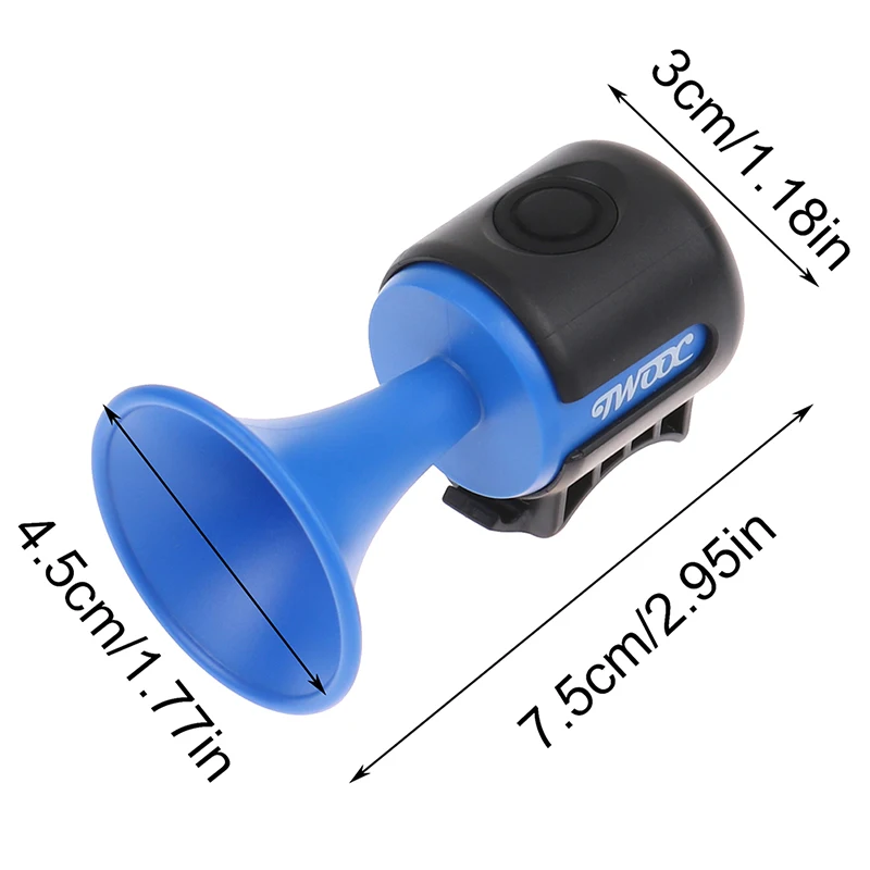 120db Electric Bicycle Horn Loud Bicycle Cycling Bells With Battery  Water-resistant Bicycle Accessories Bells Whistle mtb access
