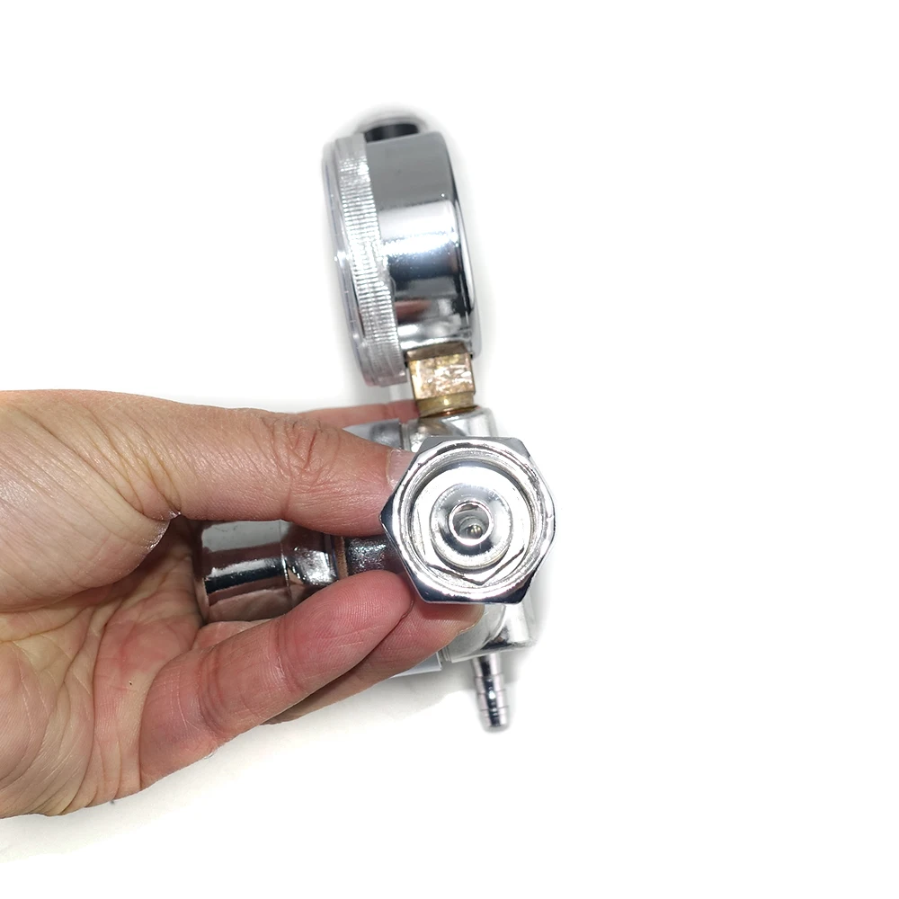 Argon Regulator 0-25 Mpa Argon CO2 Helium Nitrogen G5/8 Inlet MIG/MAG TIG Welding Gas Flowmeter Pressure Flow Regulator 6