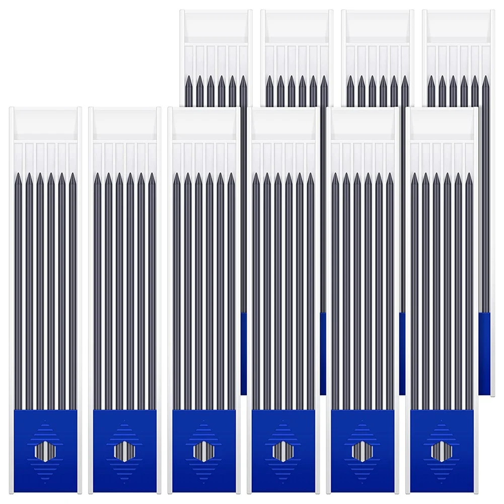 Carpenter Pencil Refills 60Pieces for Woodworking