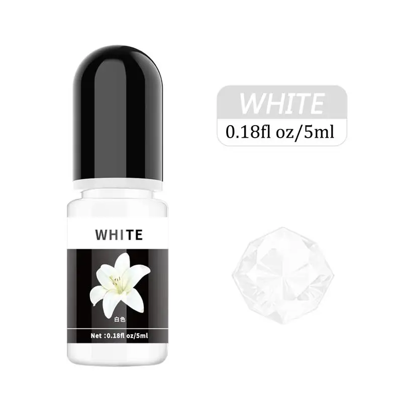 שרף אפוקסי פיגמנט 5 מ "ל אפוקסי צבע שקוף צבע שקוף צבע שקוף עבור UV שרף דבק צביעת שרף diy אמנות makin