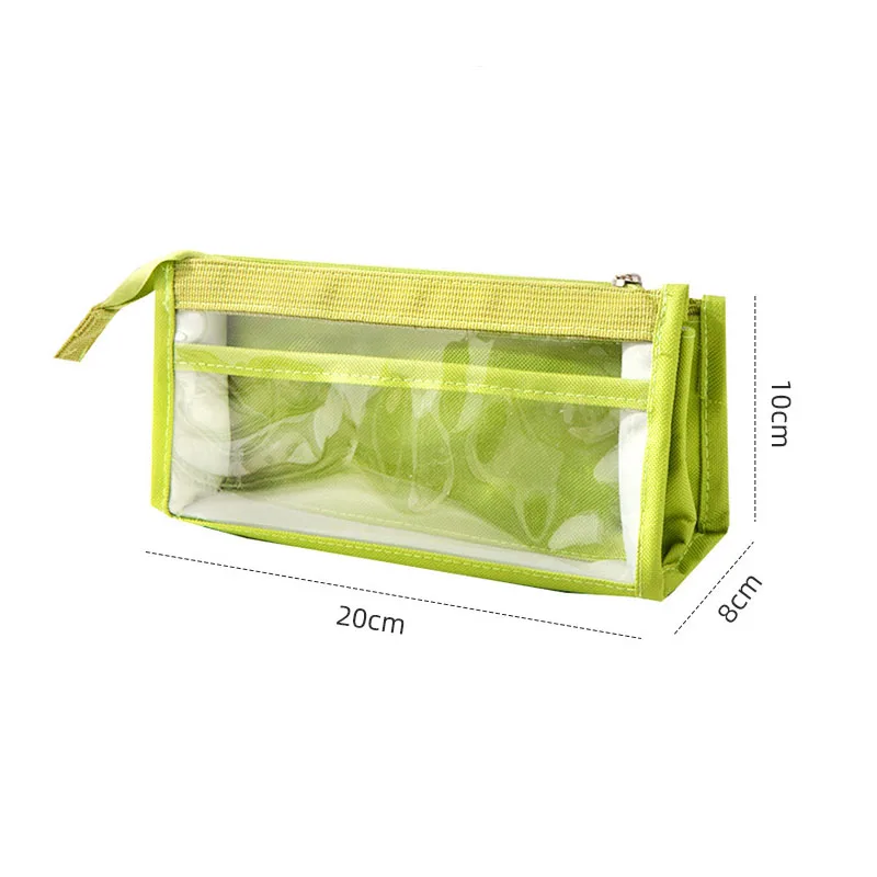 4 Pcs Clear Pencil Case Big Capacity Transparent Pen Pencil Bag PVC Pen  Pencil Zipper Pouches - AliExpress