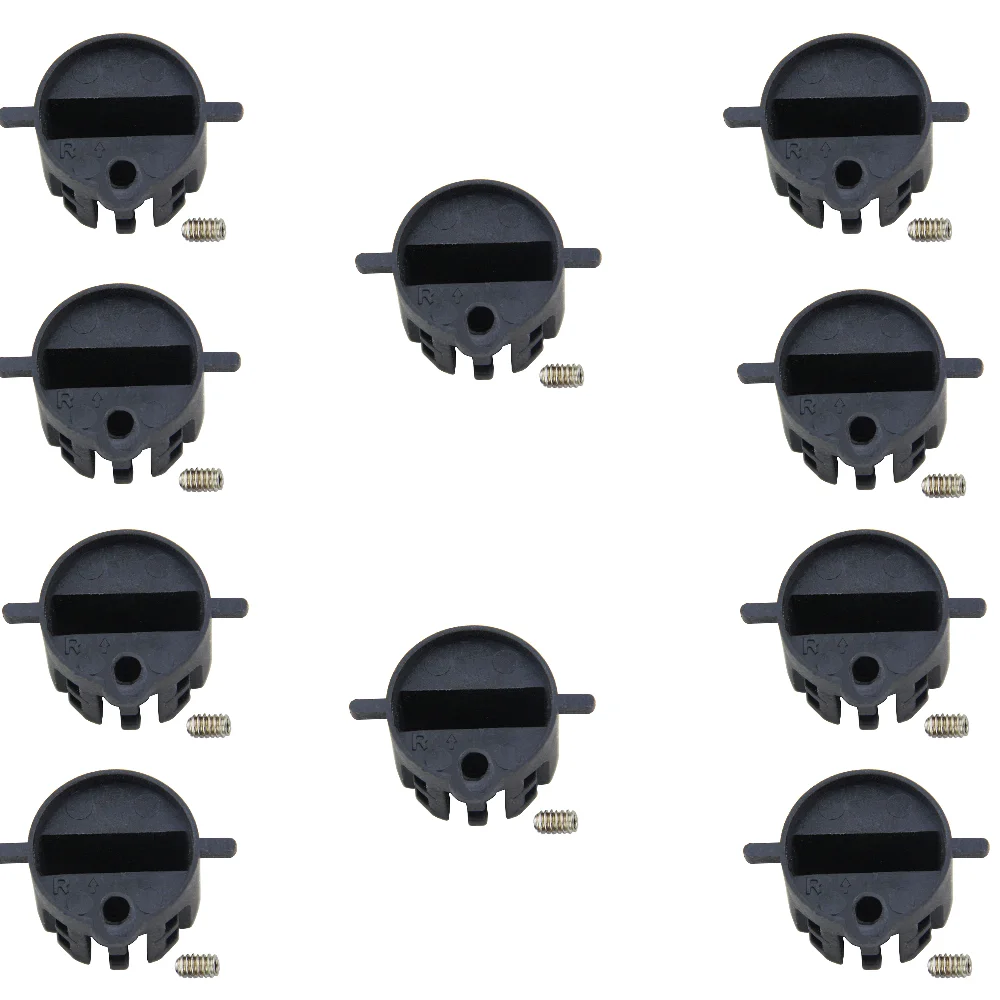 10 Pieces Surf Single Replacement Fin Box For FCS Compatible Surfboard Fin Plug Center or Side surfboard fin