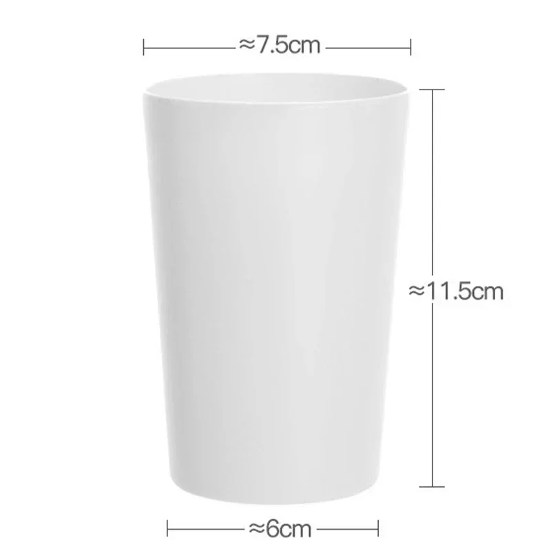Bathroom Tumblers Toothbrush Cup Solid Travel Toiletries Plastic Mouthwash Mug Nordic Home Anti-slip Water Cups Accessories