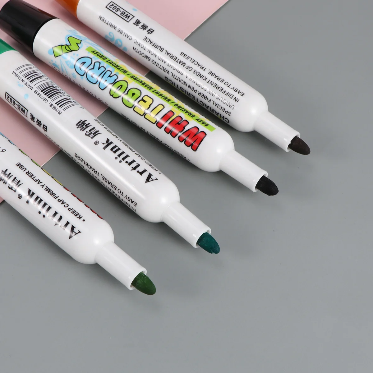 지우개 마커 펜, 화이트보드 펜, 쓰기 및 그리기 펜, 학교 사무실용, 2 박스, 24 개