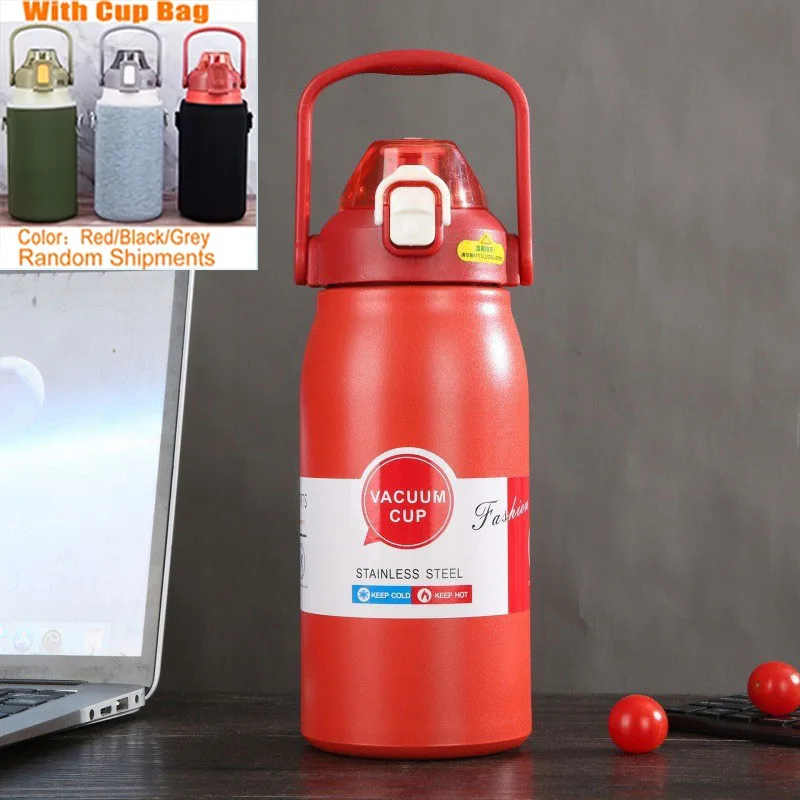 Stainless Steel Thermo Bottle Portable Thermal Mug 1500ML Large