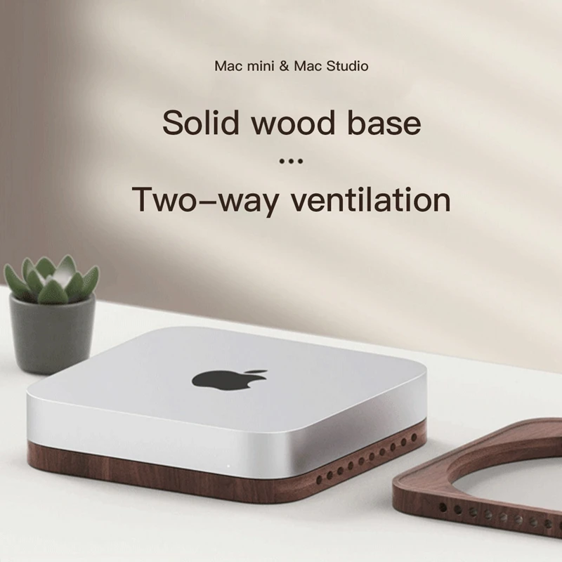 Mac Studio, Dustproof Holder, Cooling Heat Mount,