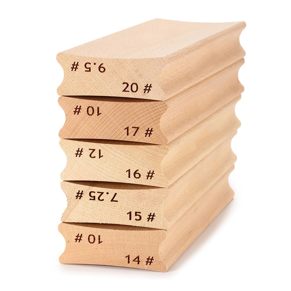 BAAU 12 &16 Dual-Purpose Guitar Fretboard Radius Sanding Block, Fret Fretboard Leveling Sanding Block + Paper