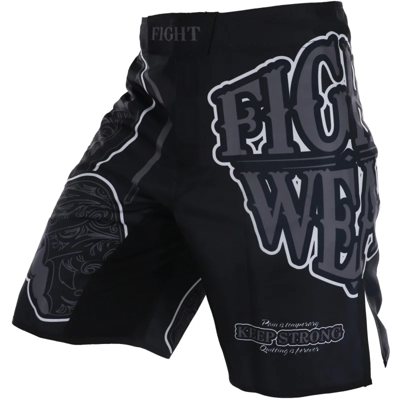 MMA Fight Sports Standing Running Comprehensive Fighting Training Shorts Fitness Jiu Surgery Pants Muay Thai Muscle Men 2