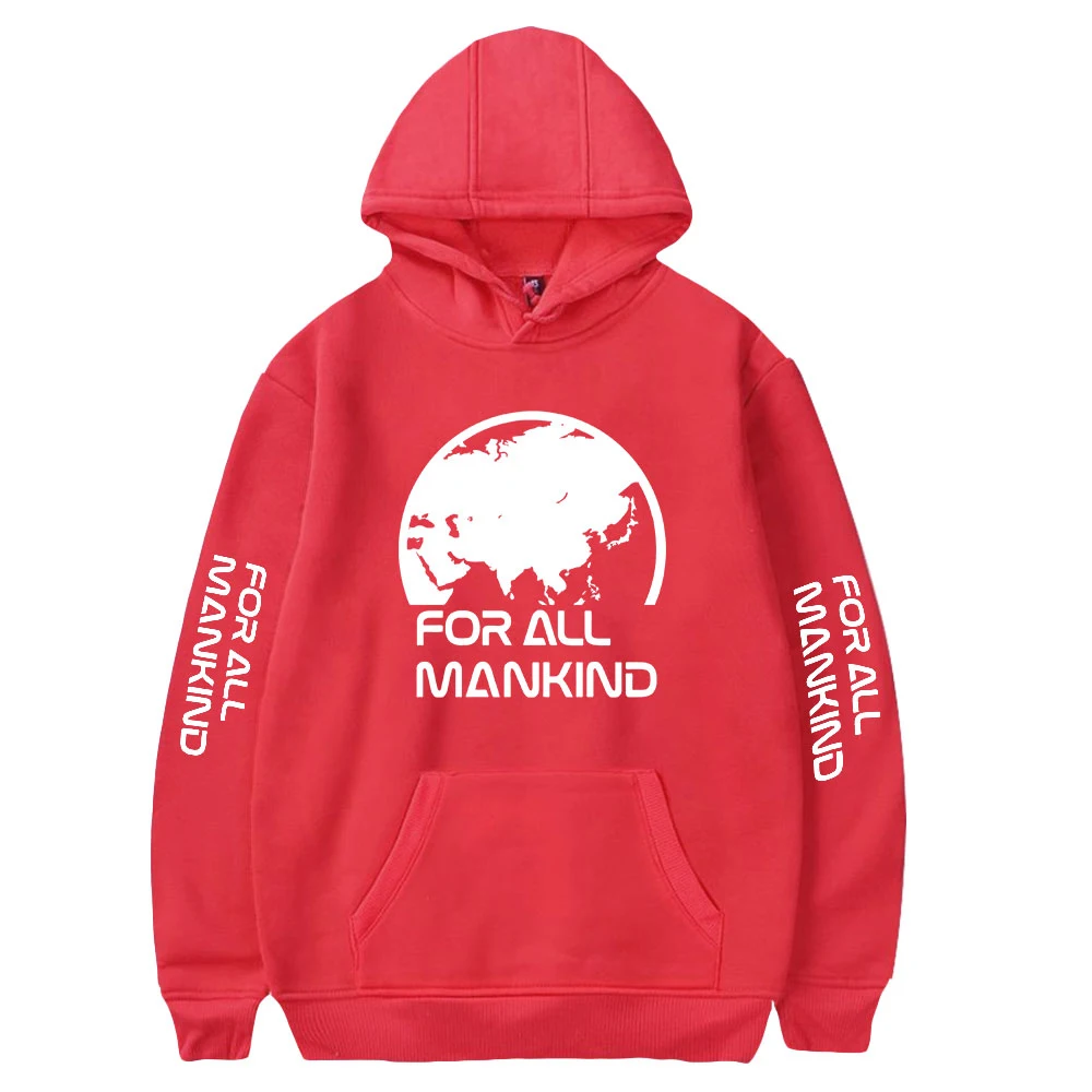 For All Mankind Television Long Sleeve Sweatshirt Women Men Hoodie Harajuku Streetwear  Casual Style Funny Clothes
