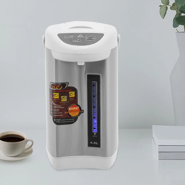 Chaudière et chauffe-eau électrique gris 4L avec trois Modes de sortie, chaudière à eau de comptoir et chauffe-eau pour le chauffage de l'eau Pure 1