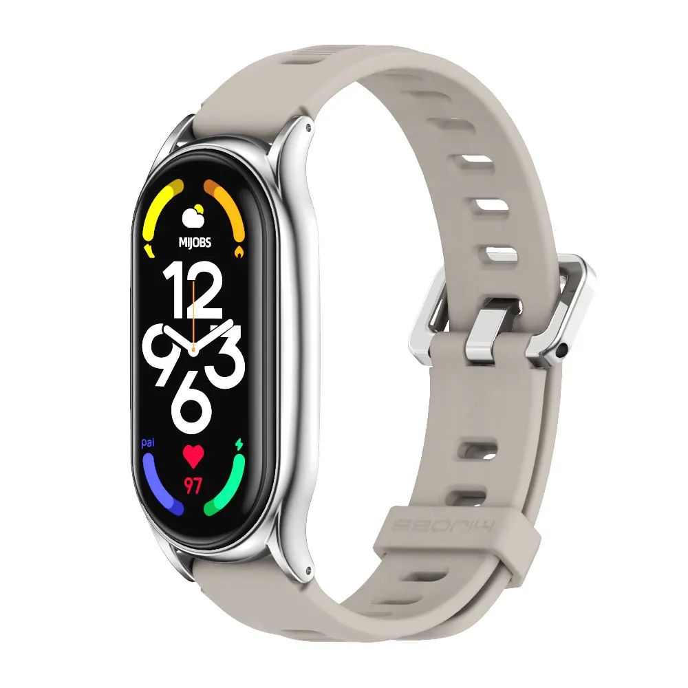 Silicone Strap for Mi Band - Versatile Wearable Wristband Accessory