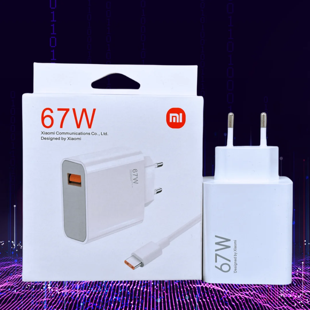 Xiaomi 67W Charger Original Fast Charge Turbo Adapter Usb Type C Cable For Redmi Note 14 13 Pro Mi 13 Lite K60 K60E K50 Phone