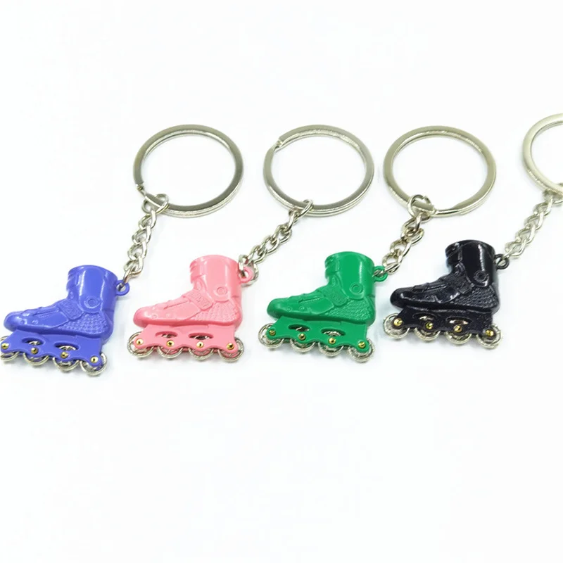 FashionSimulationMiniSkatesRollerSkatingKeychainIceRink
