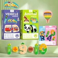 Magnets Fridge Letters Numbers Animal Paper Large Magnetic Refrigerator Cute Spelling Learning Game Toy for Kids Baby Girls Boys 1