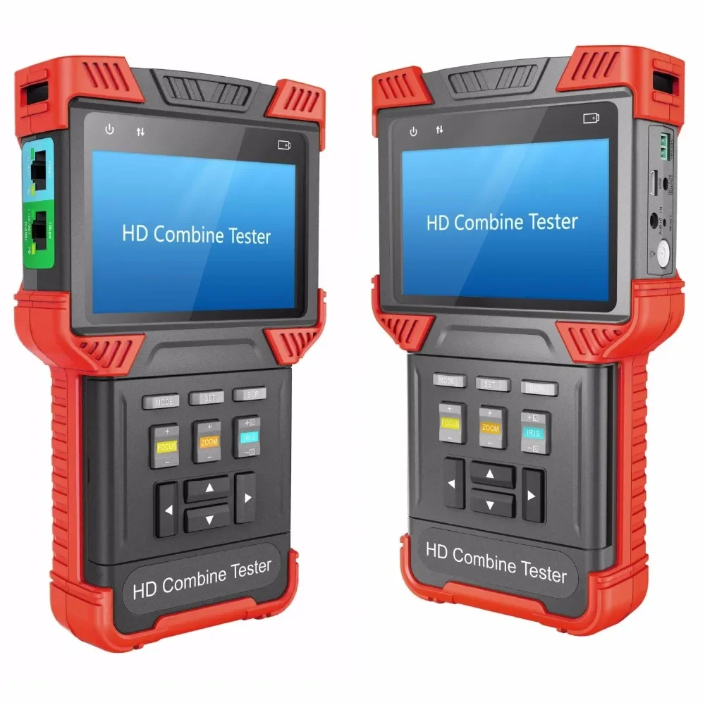 H.265/H.264 IP Camera Tester CCTV Tester Monitor DT-T72 4.0 Inch HD Combine Support 3.0 CVI TVI AHD&Analog Camera Testing