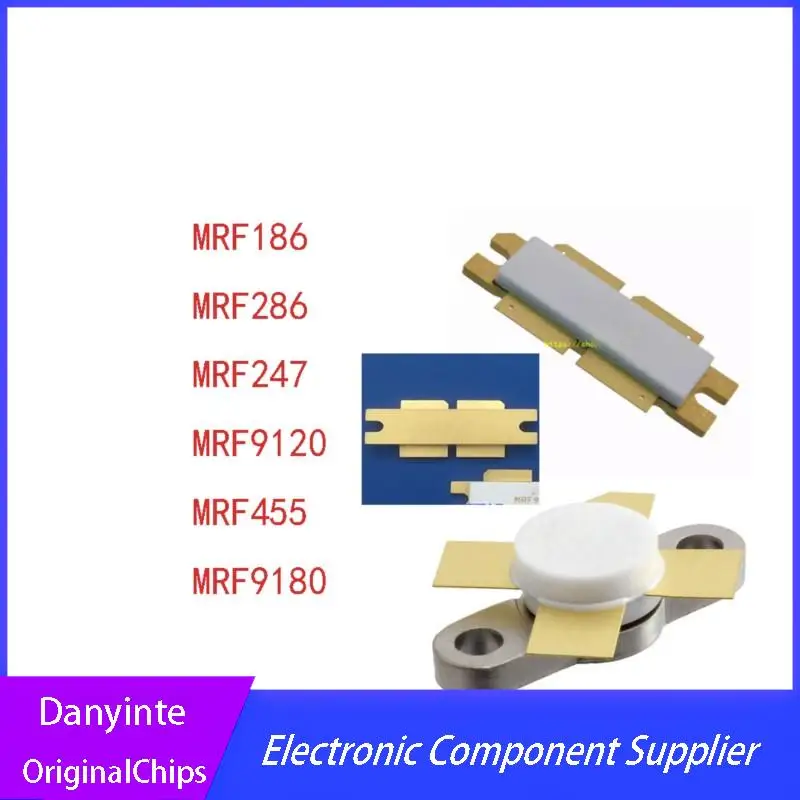 

NEW 1pcs MRF186 MRF286 MRF 286 MRF247 MRF9120 MRF455 MRF9180 MRF 9180 SMD RF tube High Frequency tube Power amplification module