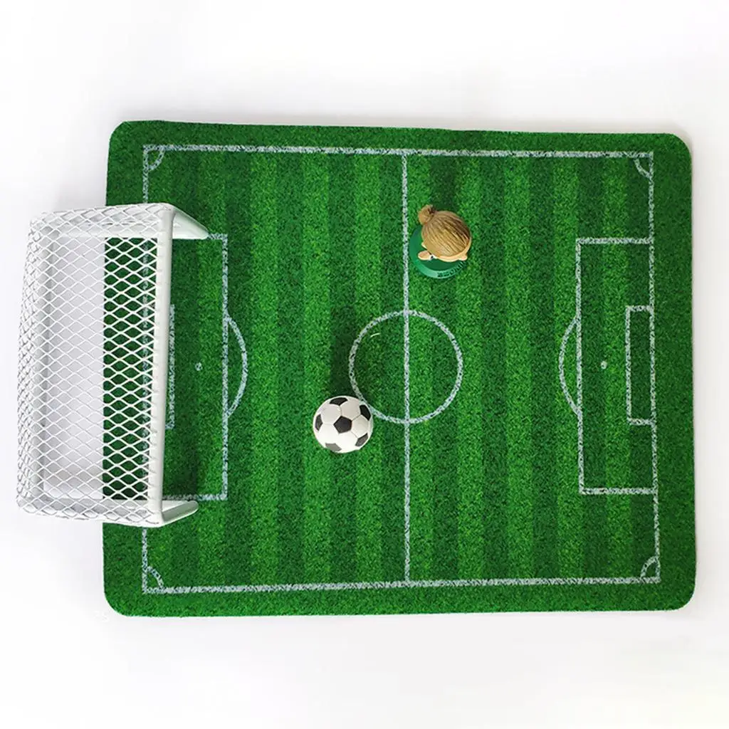 Funny Mini Soccer Goal DIY Birthday Cake Decoration Sports Model 11x6.5x6cm