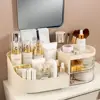 Large Makeup Desktop Storage Box Vanity Countertop Organizer with Drawers for Brushes Eyeshadow Lotions Lipstick Nail Polish 2