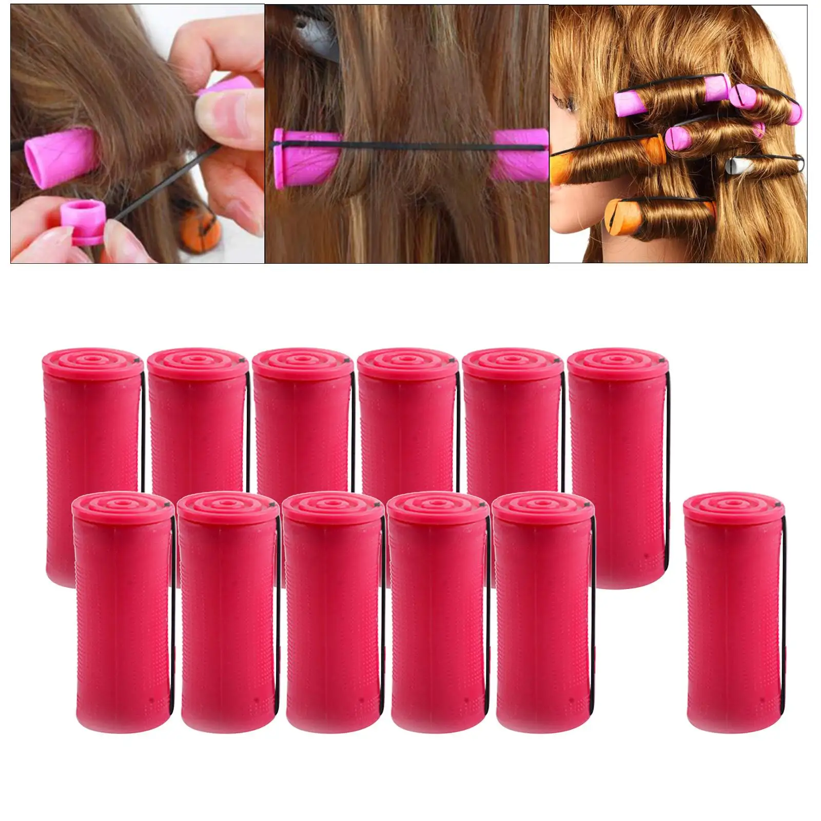 Perm Rodsing Hair No Non Small Medium Large Size Naturaly Wavy Rod Women Hair Styling Girls hair styling tool hair curling tools