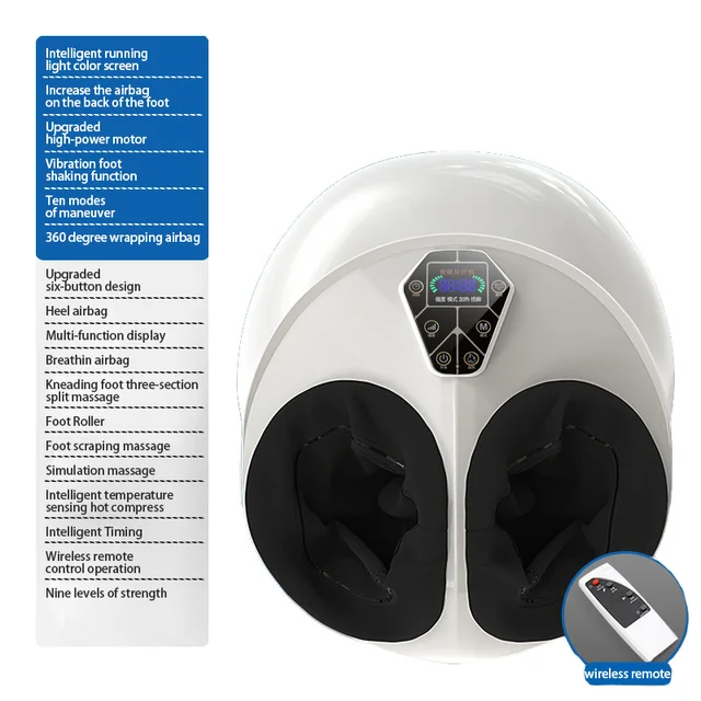 Foot Massager Machine with Vibration,Deep-Kneading, Compression, Shiatsu, and Heat for Plantar Fasciitis, Neuropathy, 4