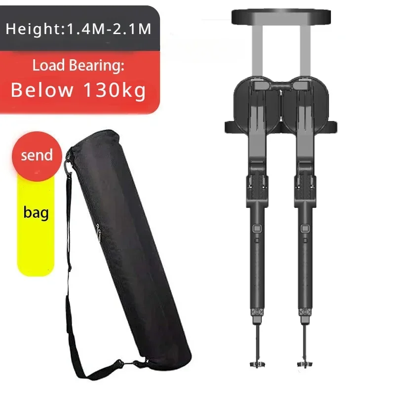 Exoskeleton Wearable Sports Lightweight Folding Chair folding chair Fishing Outdoor Portable Travel Multifunctional Seat Stool Bearing 130kg