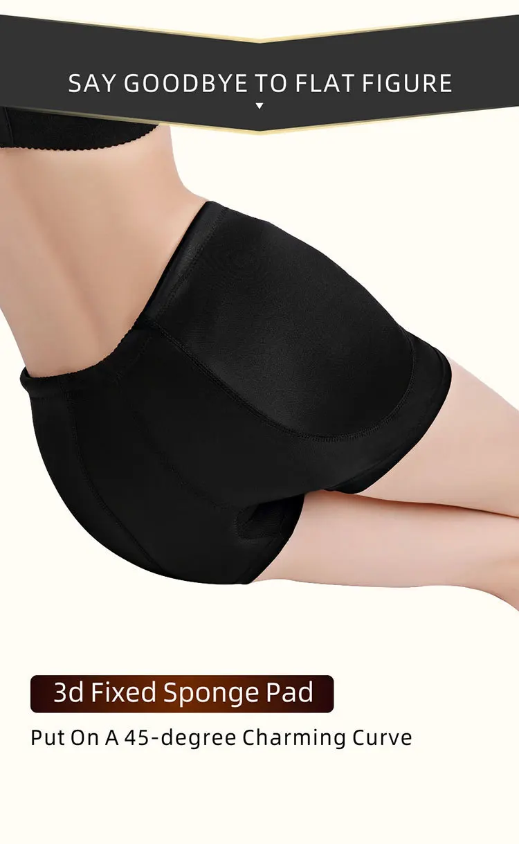 assets by spanx Women Padded Butt Hip Enhancer Panties Shapewear Summer Women Underwear Sexy Hip Lifter Pants Female Push Up Big Ass Body Shaper spanxs