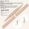 Nail Art Brush Personalized Manicure Tools Design Tip Painting Drawing Carving Dotting Pen FlatFan Liner Acrylic Gel Custom Logo 2