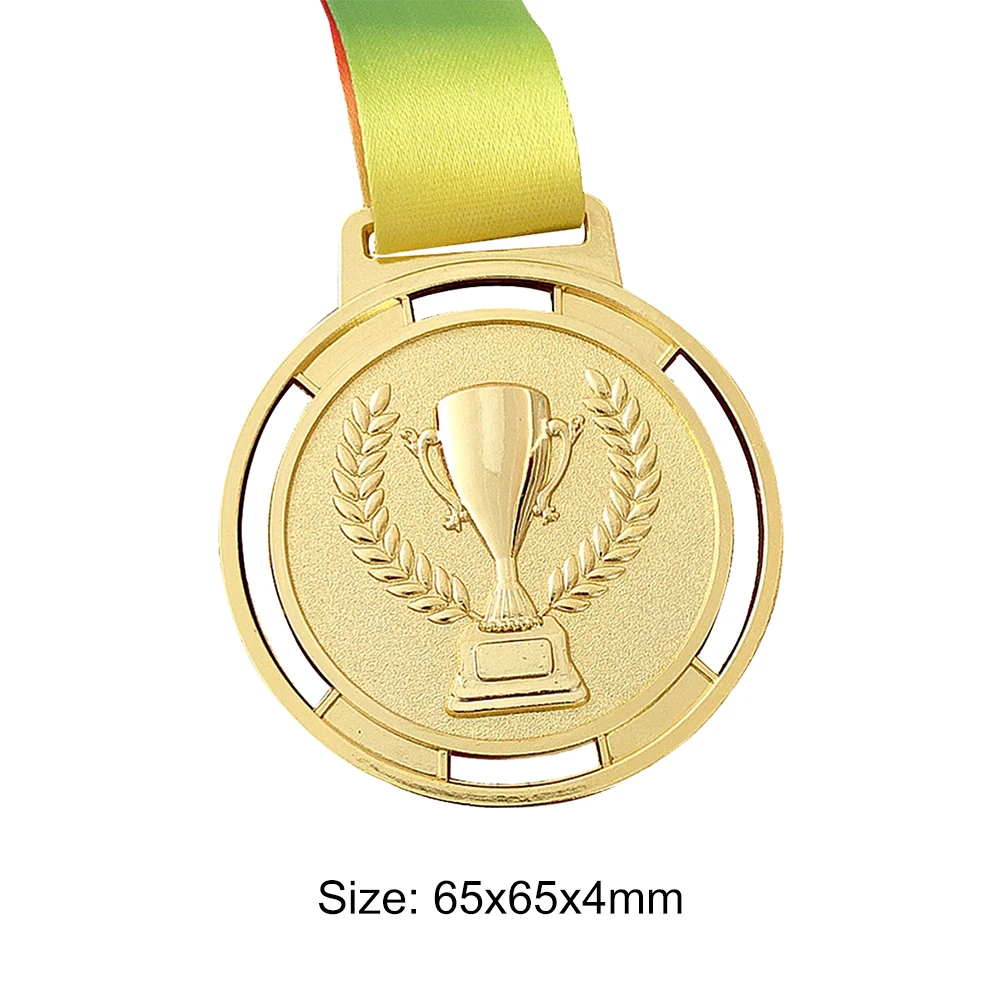 Award Medals Football Medal School Sports Gold Silver Bronze Motion Honor Commemorative Medal For Souvenir Gift Outdoor Sport Kids Toys